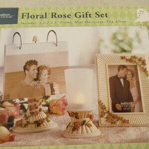 Brand New Salton At Home Floral Bouquet Gift Set 3 Piece